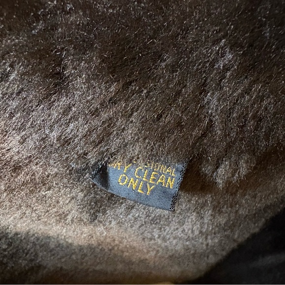 Vintage Richman Brothers Men’s Tan Trench Coat Removable Fur Liner 40R Vtg - Picture 10 of 12